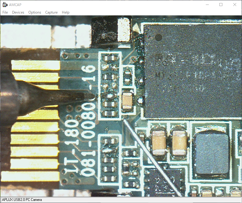 XGS-ONU-25-20NI UART solder bridge